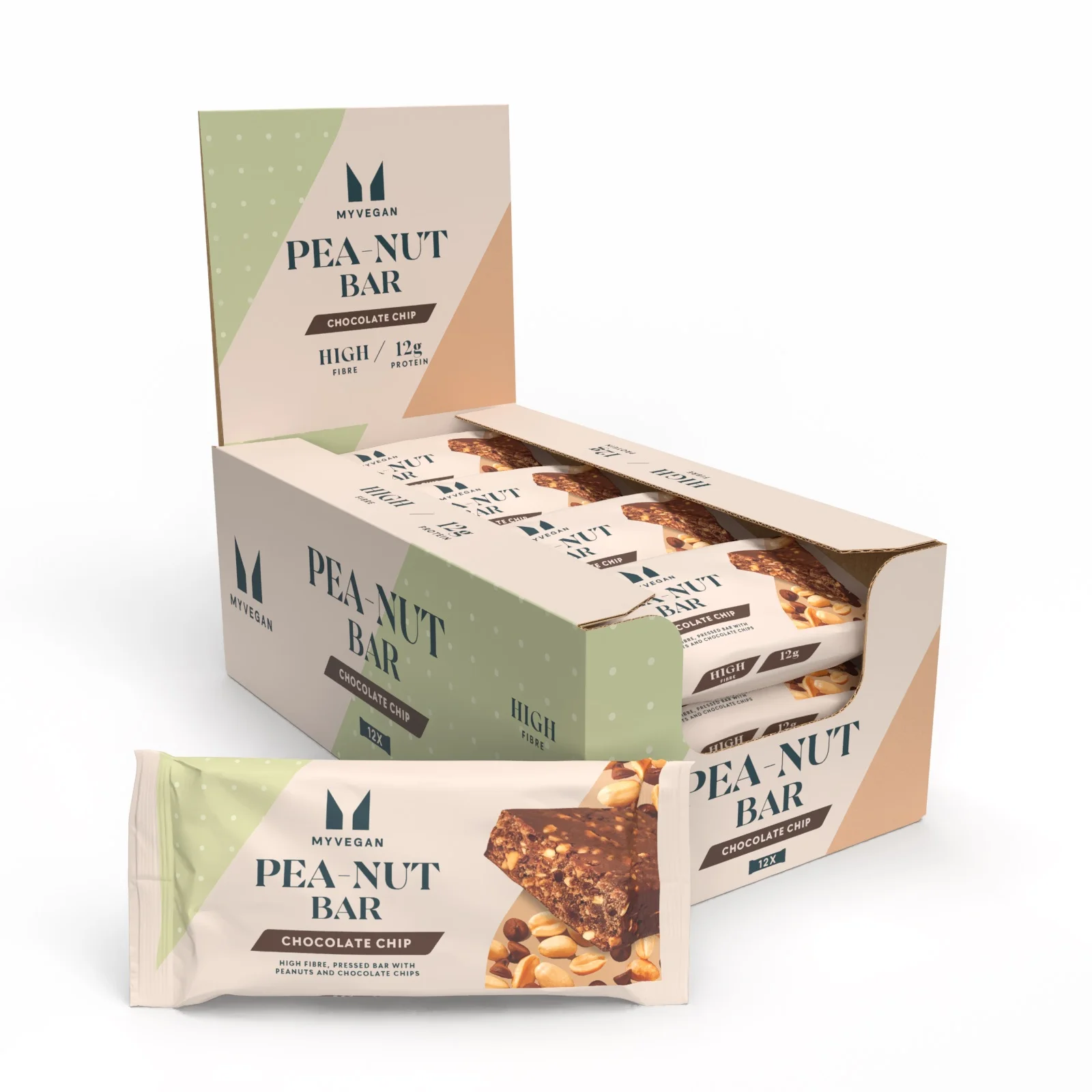 Pea-Nut Square - Chocolate Chip Obraz 1
