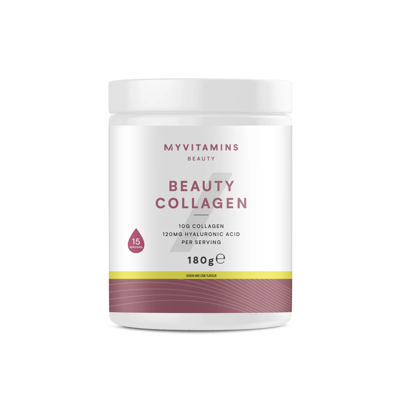 Collagen Beauty Powder - 180g - Cytryna i limonka Obraz 1