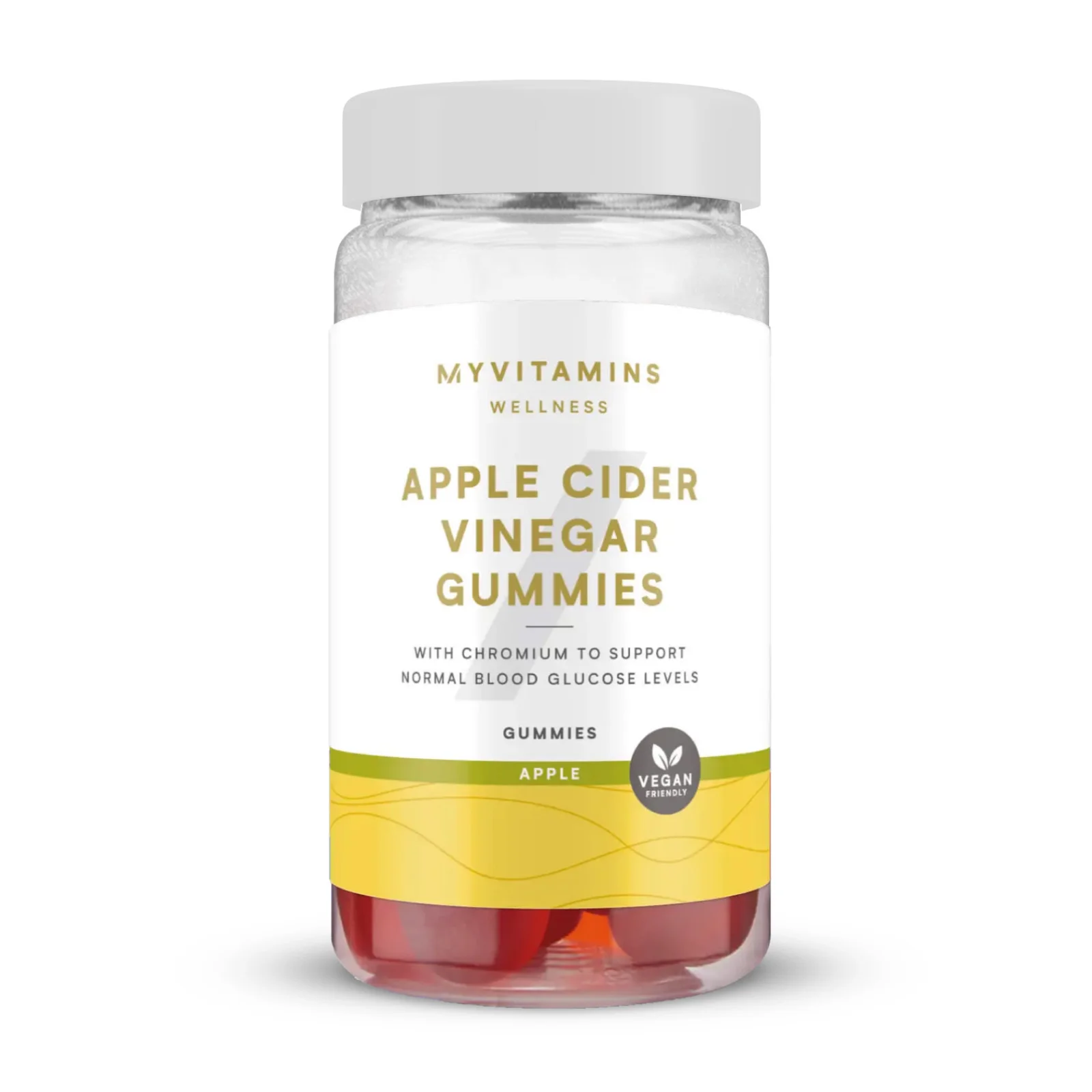 Żelki z Octem Jabłkowym - 30gummies - Jabłko Obraz 1