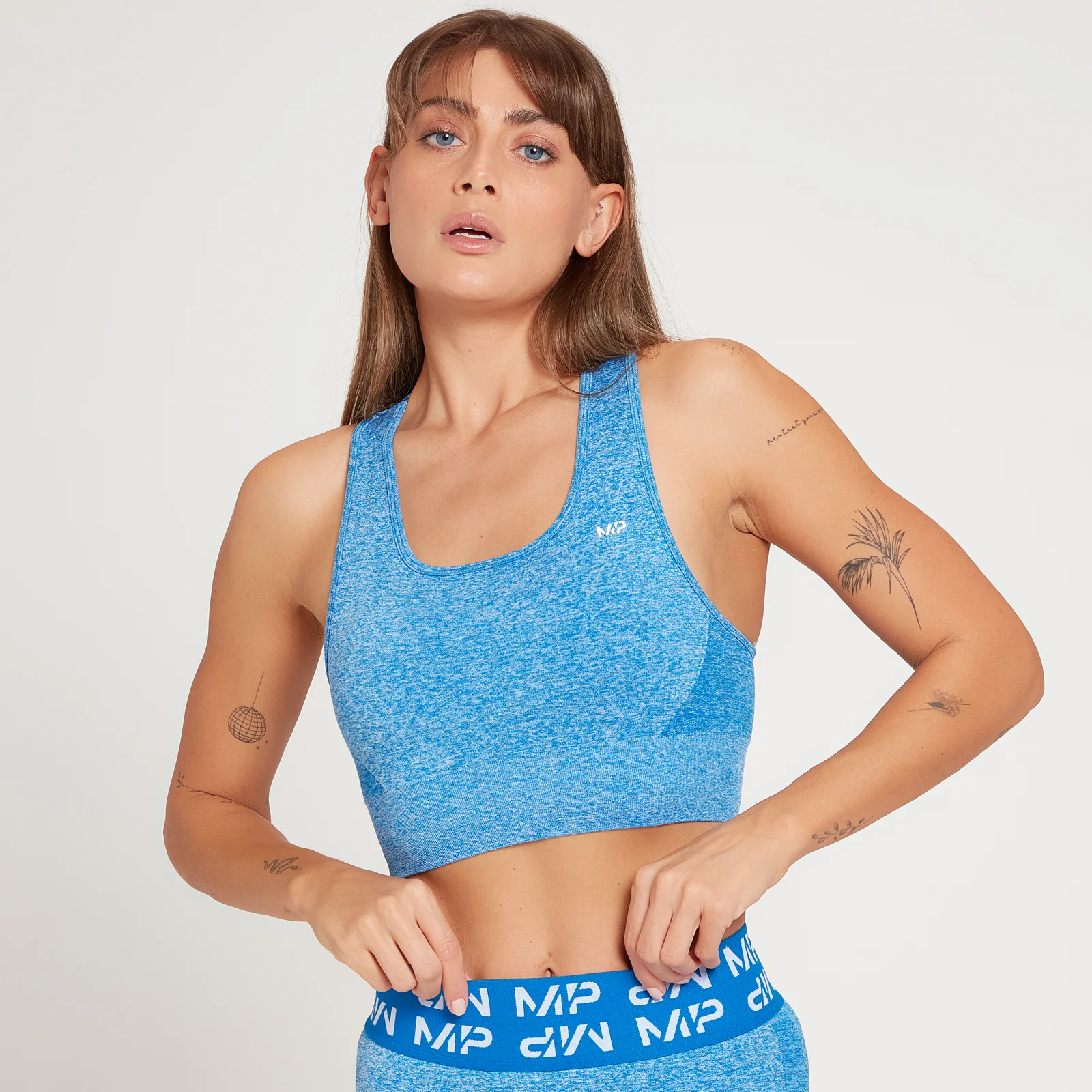 Damski stanik sportowy z kolekcji MP Curve – True Blue - XS Obraz 1