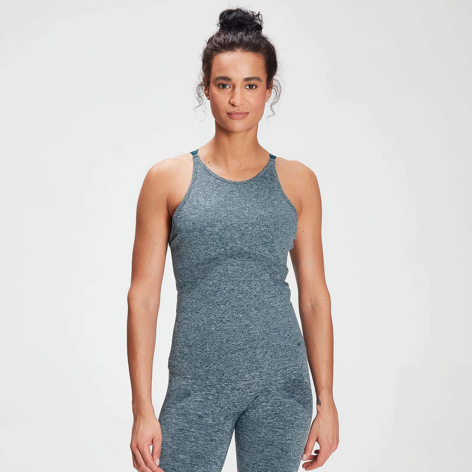 MP Women's Training Seamless Vest - Deep Sea Blue - XXS Obraz 1