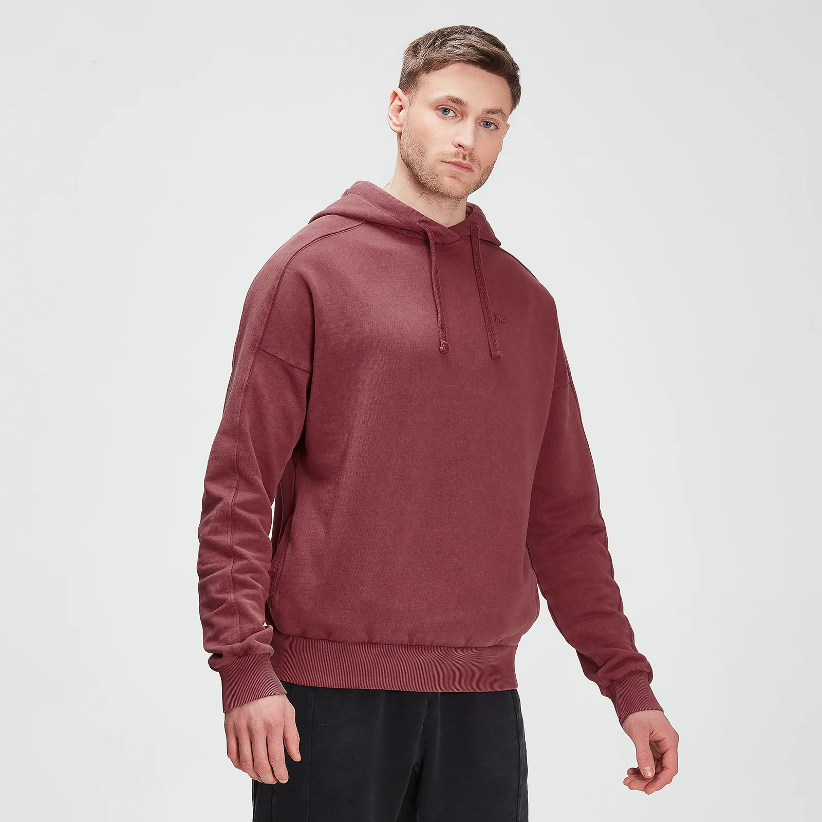 MP Men's Training Hoodie - Claret - XXS Obraz 1