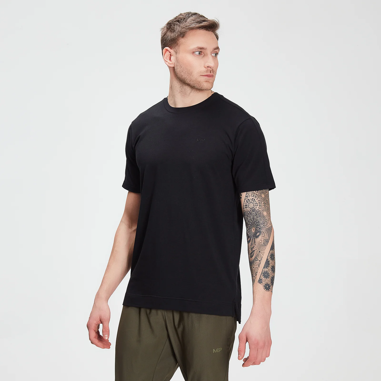 Męski T-shirt z krótkim rękawem z kolekcji MP Training Drirelease® – czarny - XXS Obraz 1