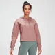 Damska bluza z kapturem z kolekcji Tonal Graphic MP – sprany róż