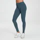 Damskie legginsy treningowe z kolekcji Branded MP – Deep Sea Blue