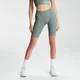 Damskie spodenki rowerowe z kolekcji Fade Graphic MP – Washed Green