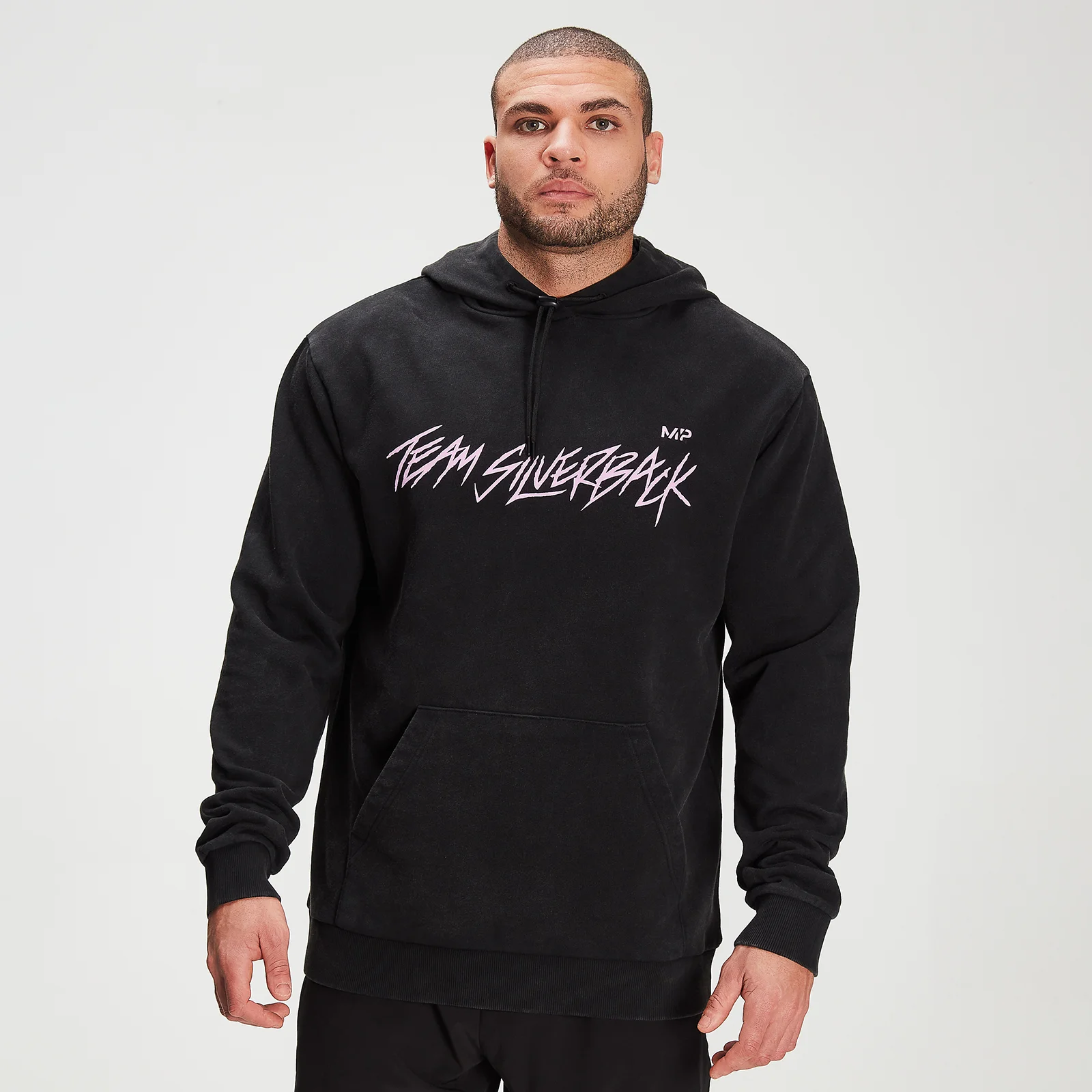MP X Zack George Men's Washed Hoodie - Black - XXS Obraz 1