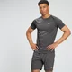 Męski T-shirt z krótkimi rękawami z kolekcji Tempo Graphic MP – Carbon