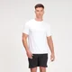 Męski T-shirt z krótkim rękawem z kolekcji Velocity MP – biały