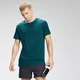 Męski T-shirt z krótkim rękawem z kolekcji Velocity MP – ciemnomorski
