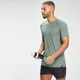 Męski T-shirt z krótkim rękawem z kolekcji MP Composure – bladozielony