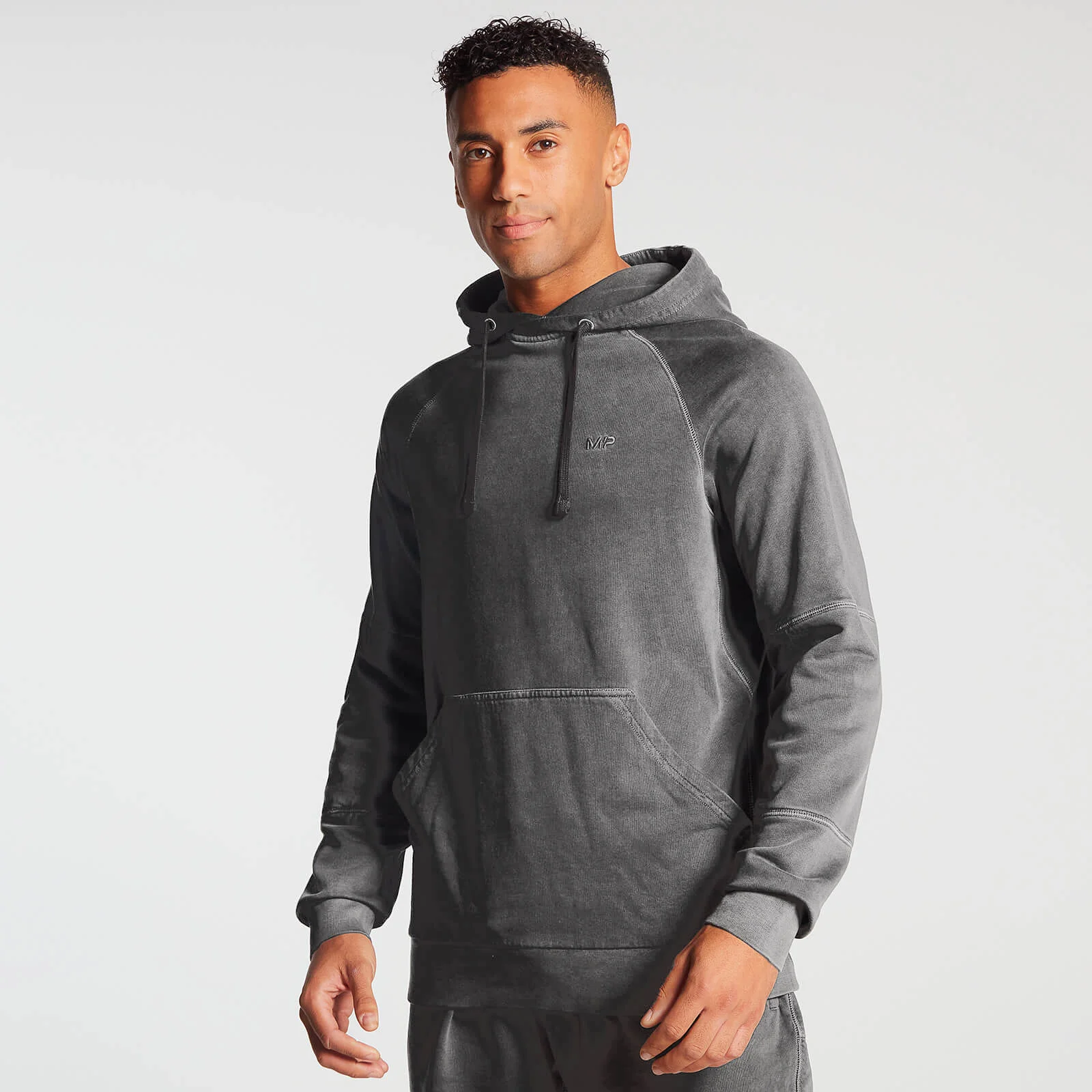 MP Men's Training Hoodie - Dark Grey - XXS Obraz 1