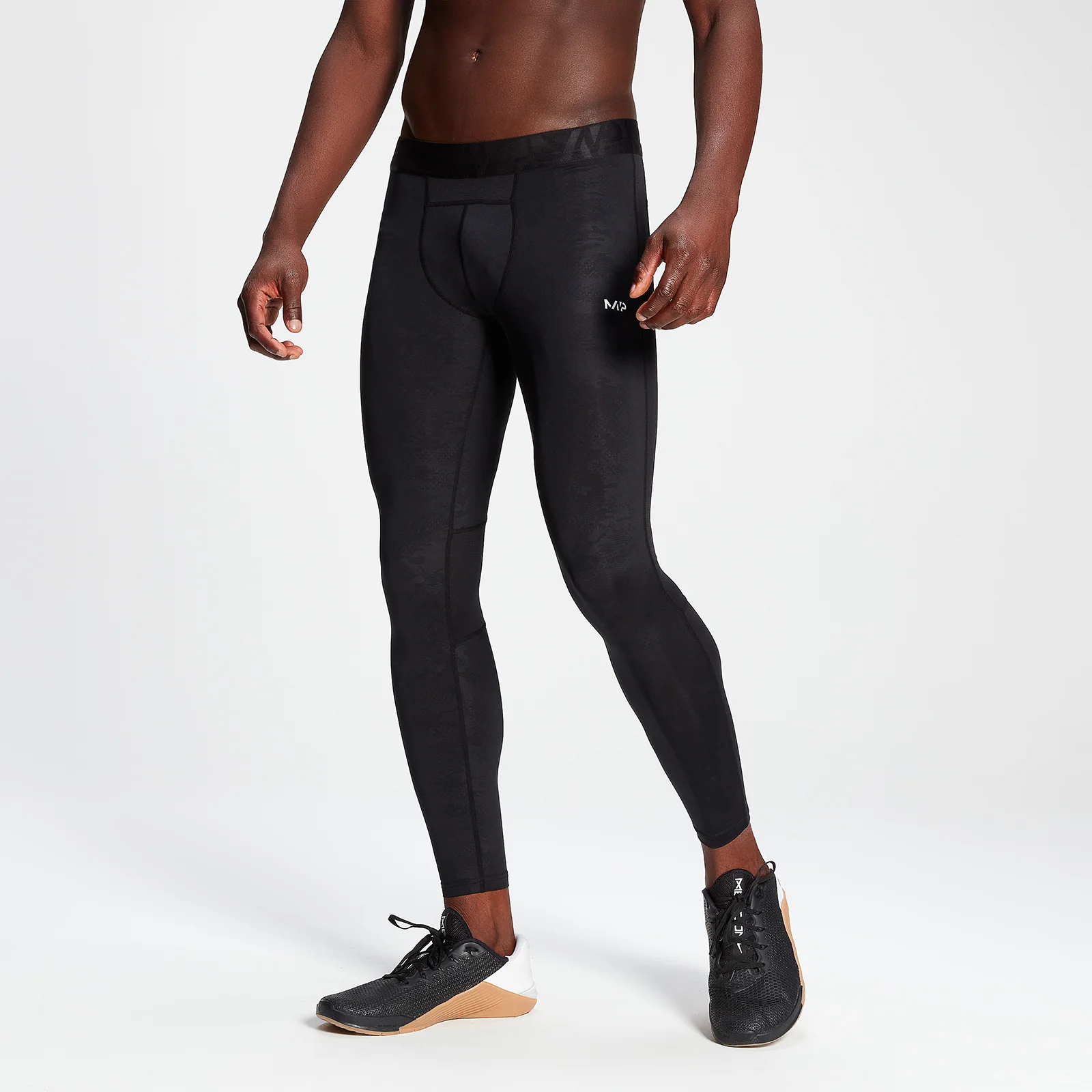 MP Men's Engage Baselayer Leggings - Black - XXS Obraz 1