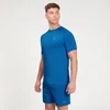Męski T-shirt treningowy z krótkim rękawem z kolekcji MP Graphic Running – True Blue