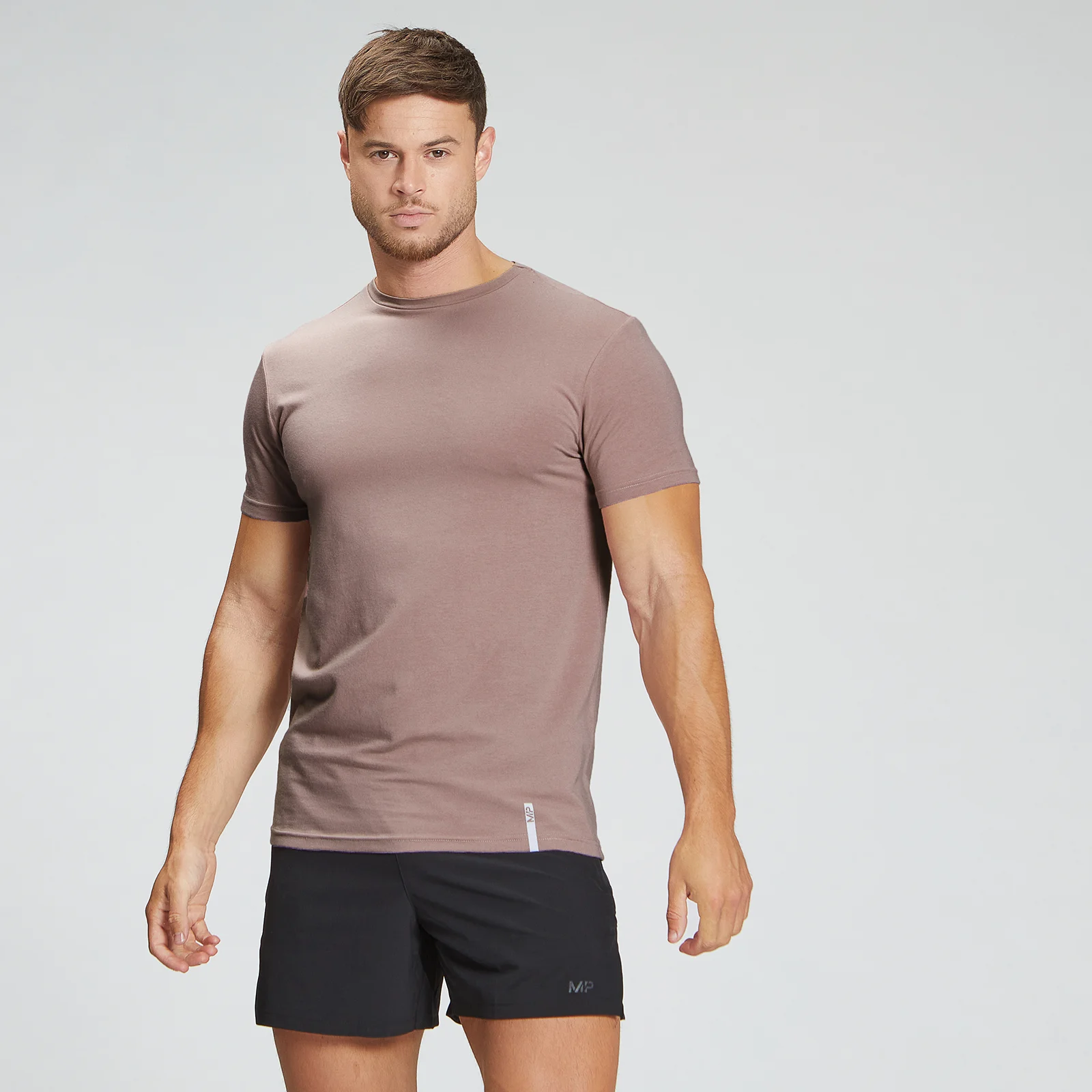 MP Men's Luxe Classic Crew T-Shirt - Fawn - XXS Obraz 1