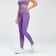 Damskie legginsy bezszwowe z kolekcji Tempo MP – Deep Lilac