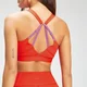 Damski stanik sportowy z kolekcji MP Power Ultra – Fire/Orchid