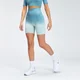 Damskie bezszwowe spodenki rowerowe z kolekcji MP Velocity – Ocean Blue