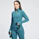 Damska bluza z suwakiem ¼ z kolekcji Power MP – Ocean Blue