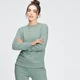 Damska bluza dresowa z kolekcji Essentials MP – bladozielona