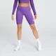 Damskie długie spodenki rowerowe z kolekcji Essentials MP – Lilac