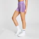 Damskie krótkie spodenki z kolekcji MP Curve – Deep Lilac