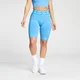 Damskie spodenki rowerowe z kolekcji Curve MP – jasnoniebieskie