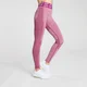 Damskie legginsy z kolekcji MP Curve – ciemnoróżowe