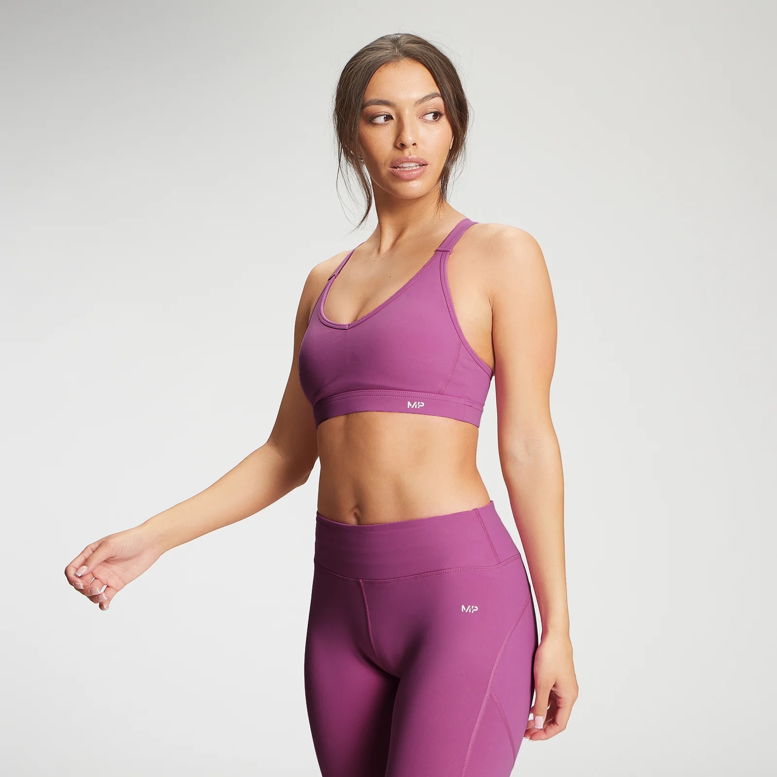 Stanik sportowy z siateczką z kolekcji Power MP – Orchid - XXS Obraz 1