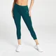 Damskie legginsy ¾ z kolekcji Power MP – ciemnomorskie