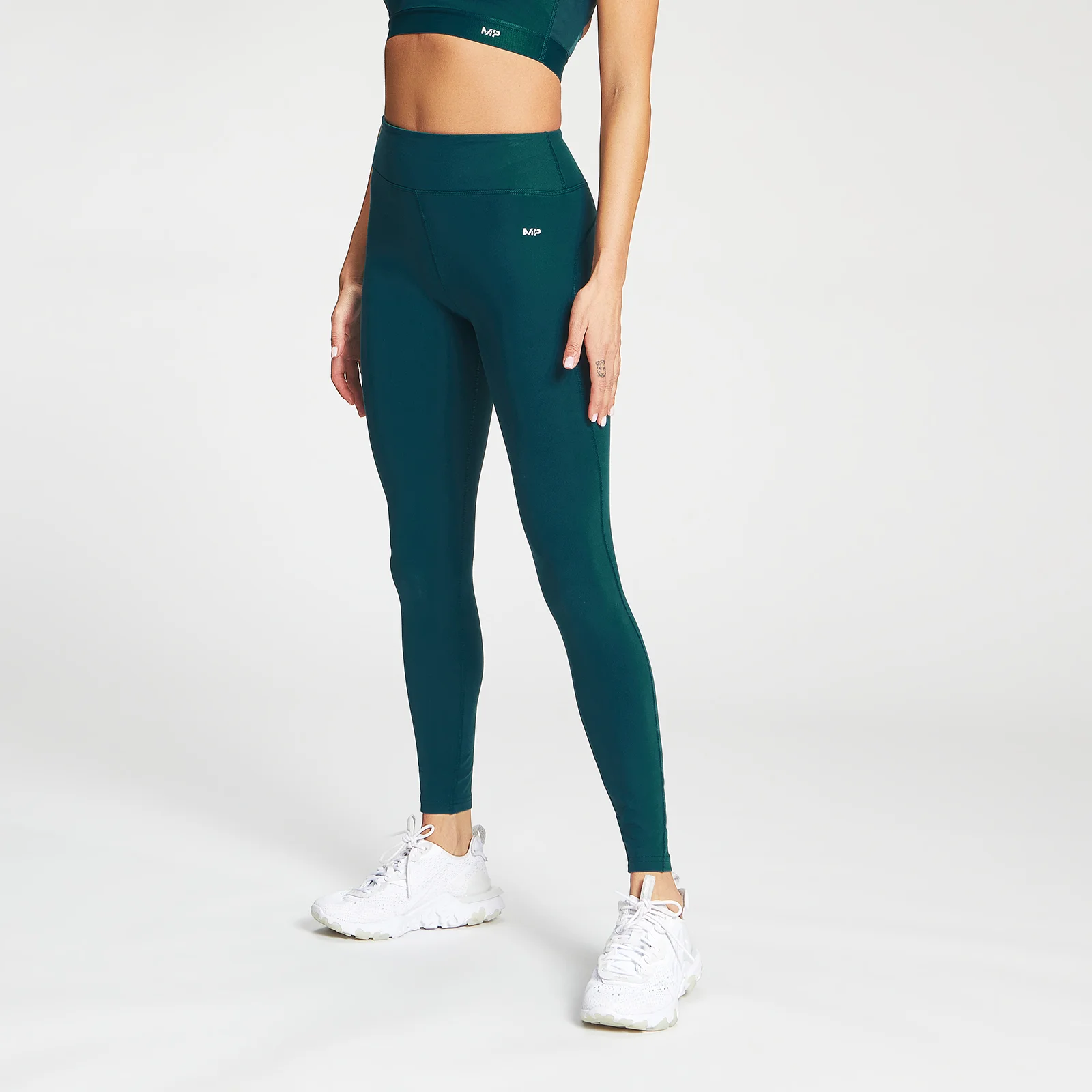 MP Women's Power Leggings - Deep Teal - XXS Obraz 1