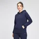 Damska bluza z kapturem z kolekcji Essentials MP – granatowa