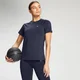 Damski T-shirt treningowy o dopasowanym kroju z kolekcji Essentials MP – granatowy