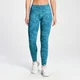 Damskie dwustronne legginsy z kolekcji MP Training – Ocean Blue