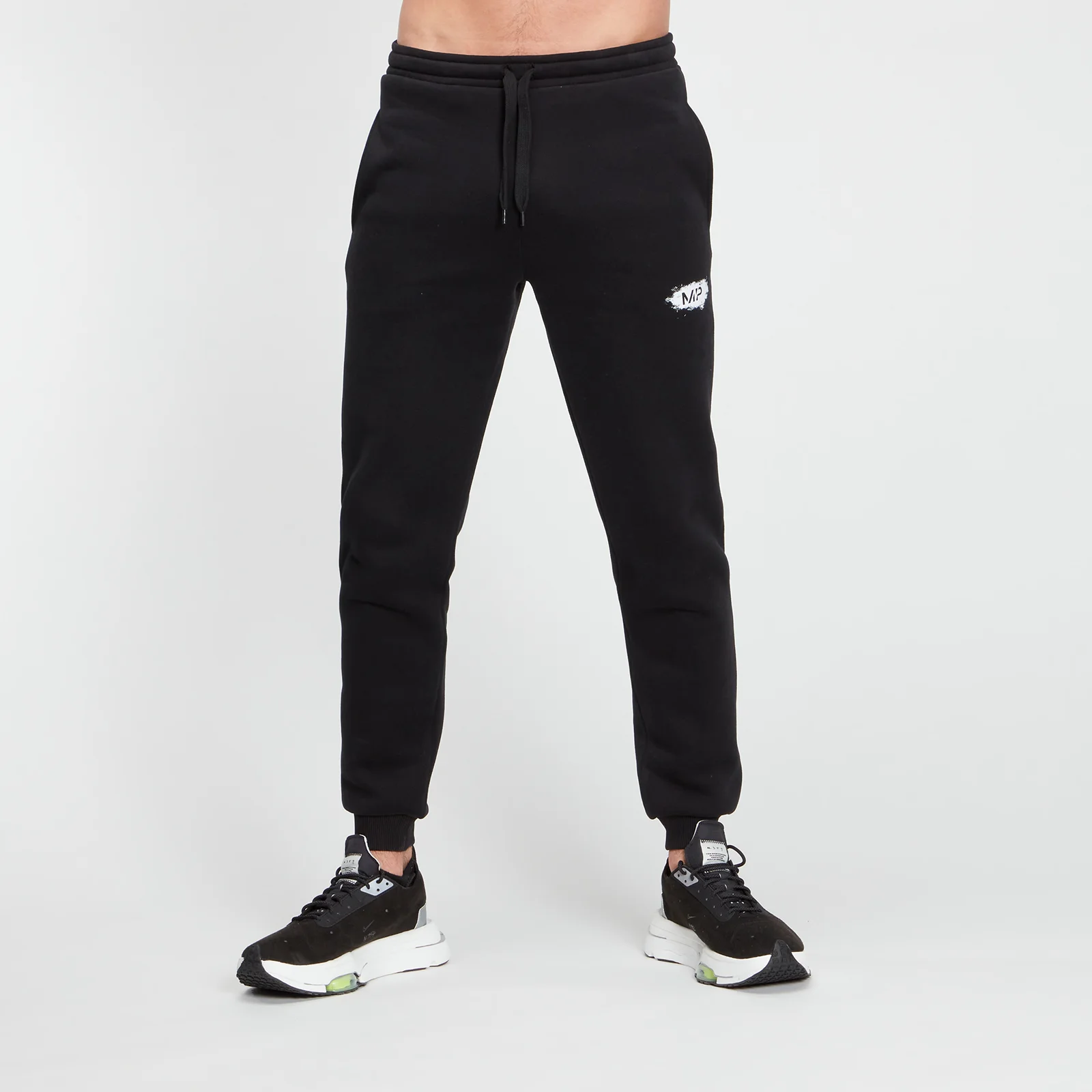 MP Men's Chalk Graphic Joggers - Black - XXS Obraz 1