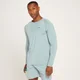 Męski T-shirt treningowy z długimi rękawami z kolekcji MP Linear Mark Graphic – Ice Blue