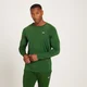 Męski T-shirt treningowy z długimi rękawami z kolekcji MP Linear Mark Graphic – ciemna zieleń