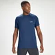 Męski T-shirt treningowy z krótkim rękawem z kolekcji Infinity Mark Graphic MP – intensywnie niebieski