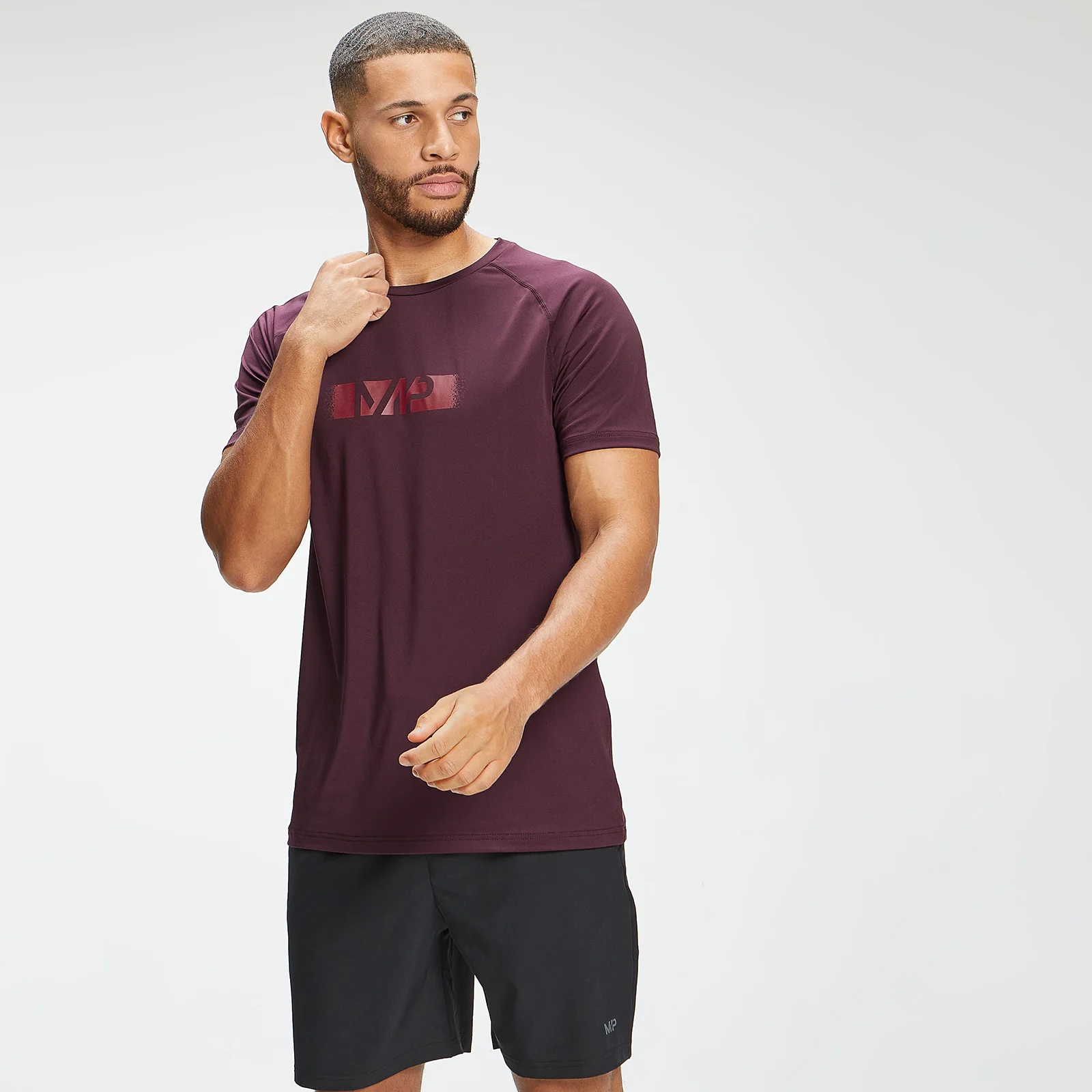 Męski T-shirt treningowy z krótkim rękawem z kolekcji Graffiti Graphic MP – Port - XXS Obraz 1