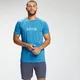 Męski T-shirt treningowy z krótkim rękawem z kolekcji Graffiti Graphic MP – jasnoniebieski