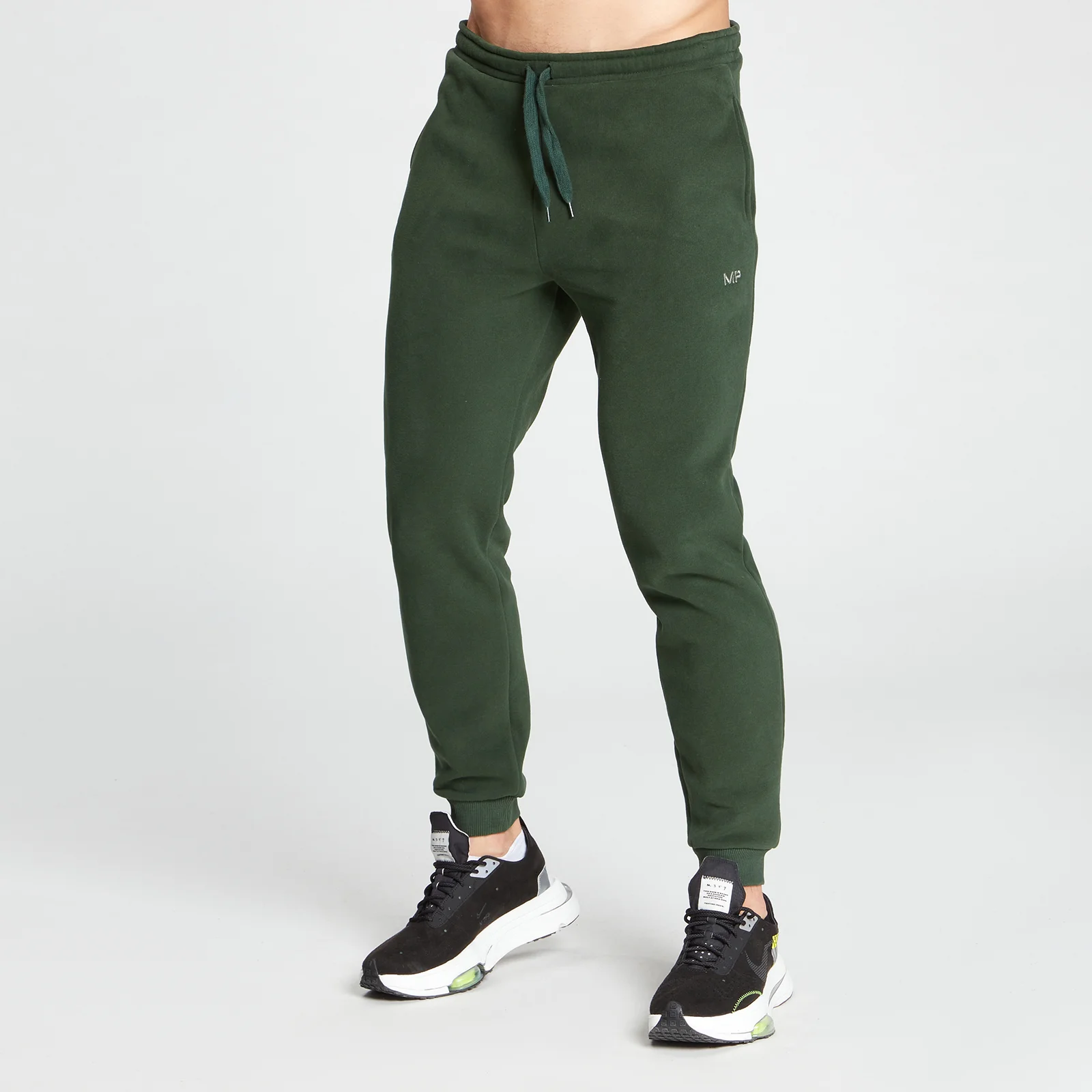 MP Men's Gradient Line Graphic Jogger - Dark Green - XXS Obraz 1