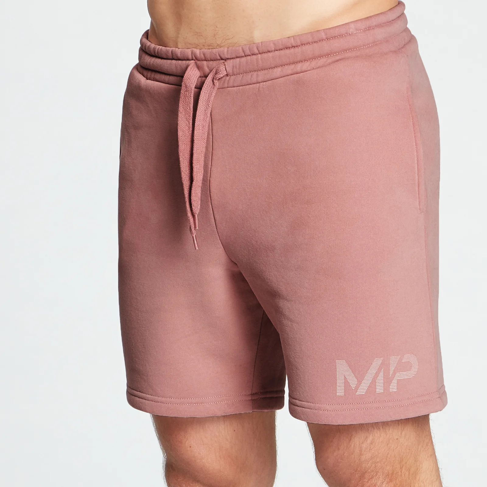 MP Men's Gradient Line Graphic Shorts - Washed Pink - XXS Obraz 1