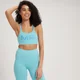 Damski stanik sportowy z kolekcji Fade Graphic MP – Powder Blue