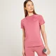 Damski T-shirt treningowy z kolekcji MP Linear Mark – Frosted Berry
