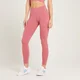Damskie legginsy treningowe z kolekcji MP Linear Mark – Frosted Berry