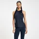 Damski bezrękawnik treningowy typu racerback z kolekcji Infinity Mark MP – Petrol Blue
