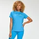 Damski T-shirt treningowy z kolekcji MP Graffiti Graphic – Bright Blue