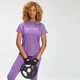 Damski T-shirt treningowy z kolekcji MP Graffiti Graphic – Deep Lilac