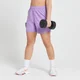 Damskie spodenki treningowe z kolekcji MP Graffiti Graphic – Deep Lilac