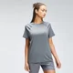 Damski T-shirt treningowy z kolekcji MP Repeat Graphic – szary